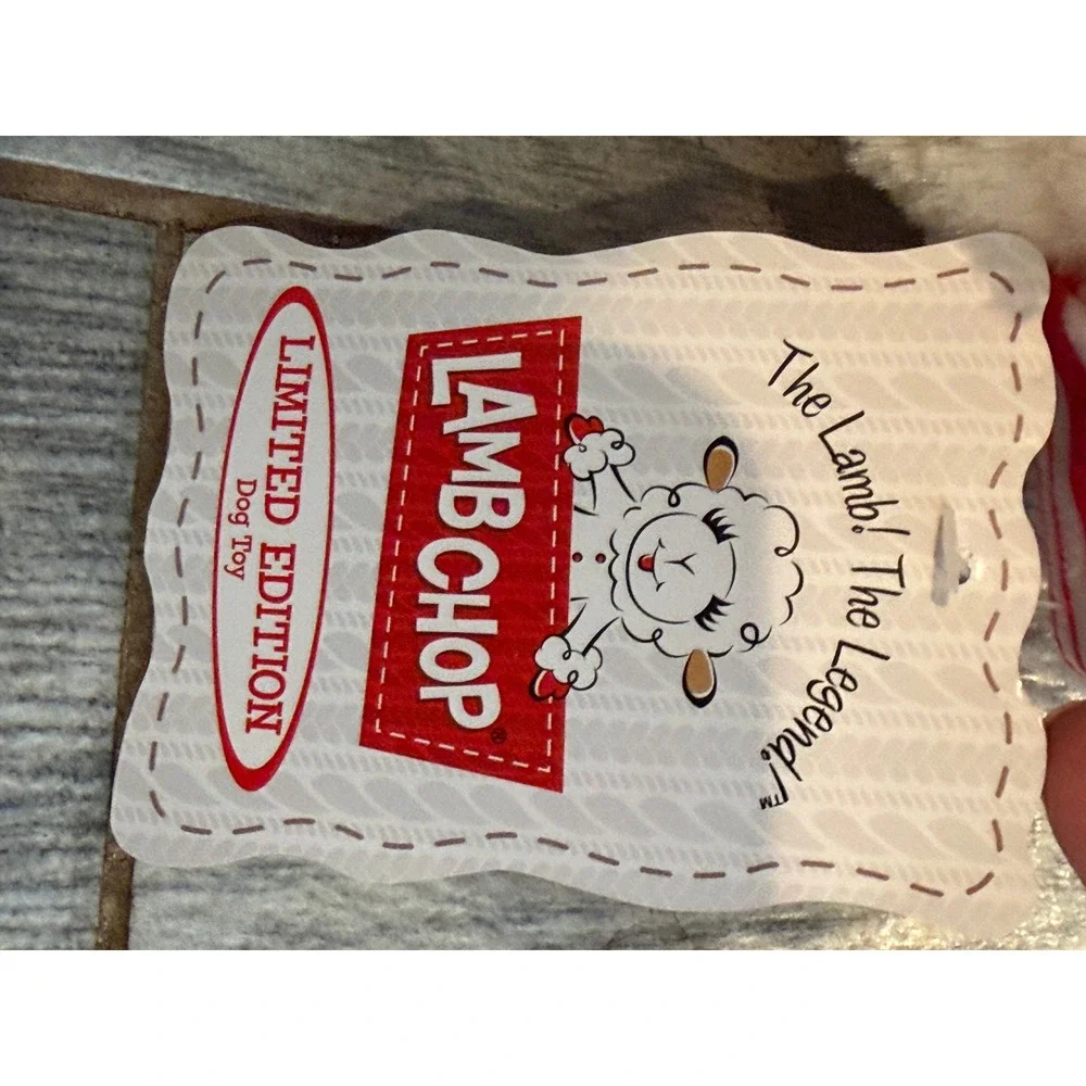 Multipet Lamb Chop Plush Dog Toy 24